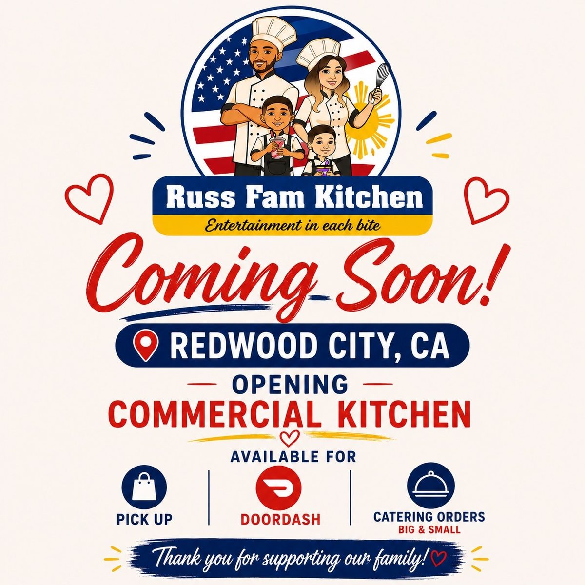Russ Fam Kitchen - Redwood City