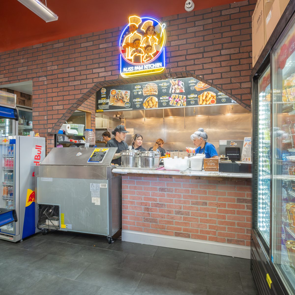 Soulful Filipino Food Inside A Gas Station