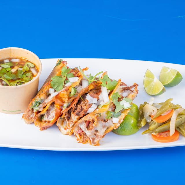Cheezzy Birria Tacos.